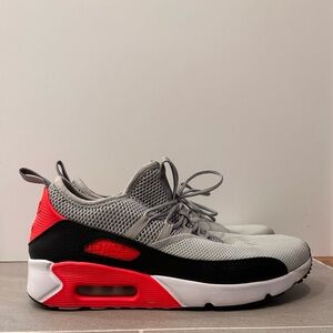 Men’s Nike Air Max 90 EZ Grey/Red